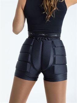 Intermezzo faldshorts i sort