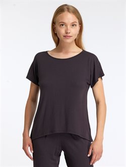 Tempsdanse brun bambus yoga t-shirt - Badine