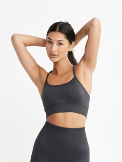 Drop of mindfulness Signature seamless bh top iron grey