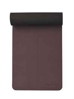 Moonchild let TPE active yogamåtte for begyndere - olive
