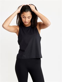 Drop of Mindfulness Relaxed tank top sort
