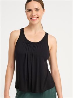 Tempsdanse sort bambus yoga t-shirt - Badine