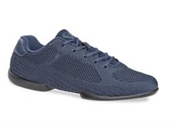 Sort dansesneakers i strikket mesh med splitsål - TUNE